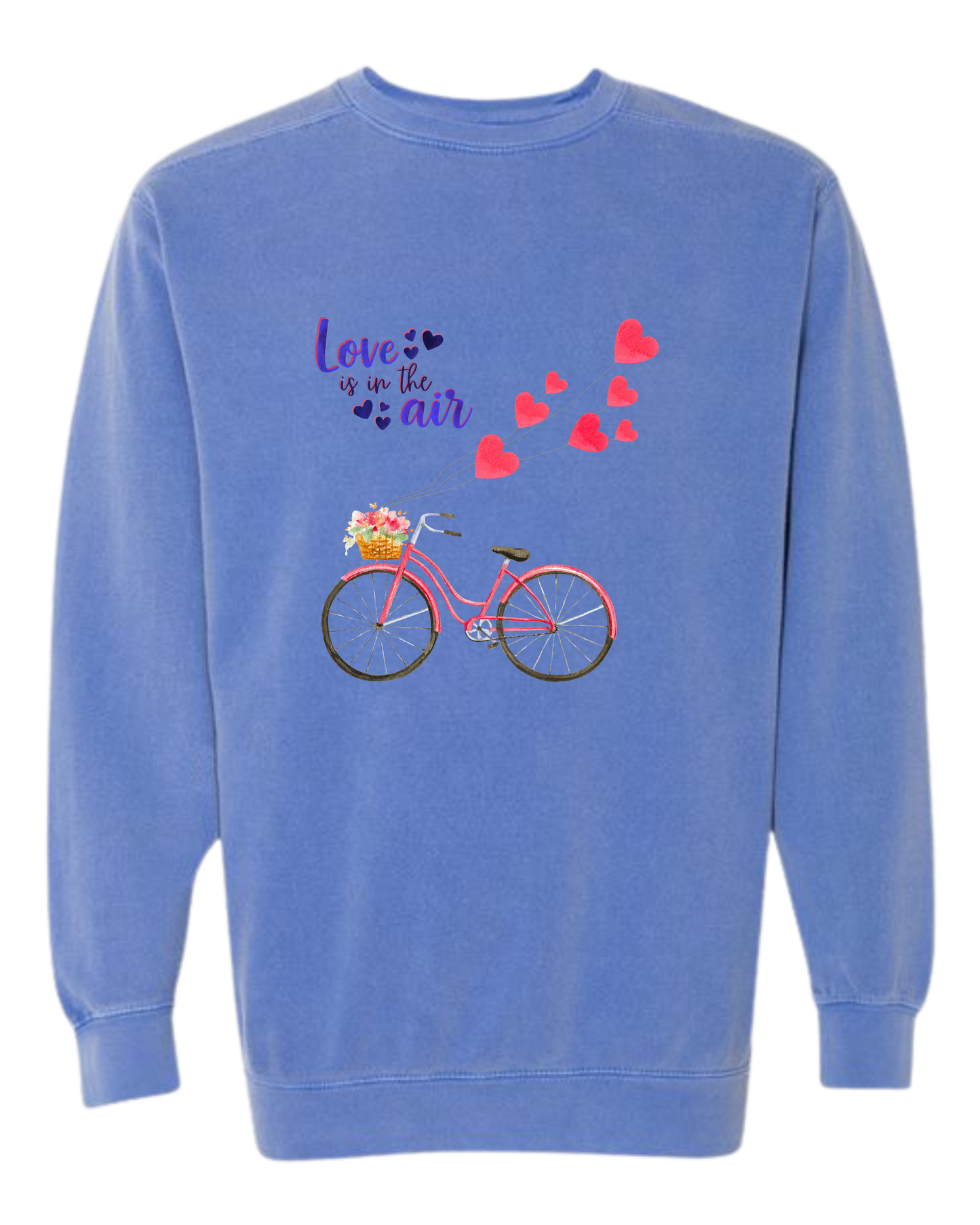 Love is in the Air - Comfort Colors - Sweatshirt - Blues
