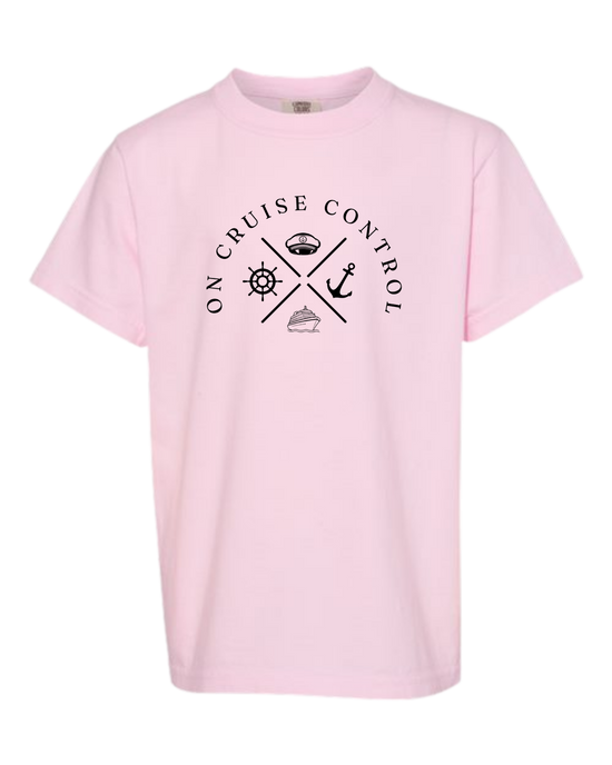 On Cruise Control - Comfort Colors - Heavyweight Youth Tee - Assorted Colors