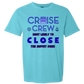 Cruise Crew Most Likely to Close the Buffet Down - Comfort Colors - Heavyweight Unisex Tee - Blues