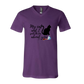 My Cat and I spill the tea about you - Bella+Canvas - Unisex V-Neck - Assorted Colors