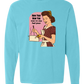 New Year New You - Comfort Colors - Heavyweight Long Sleeve Tee - Blues & Greens