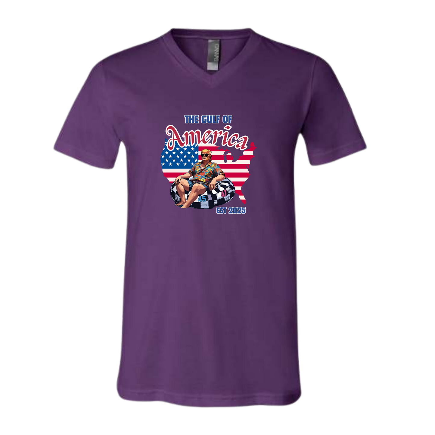 The Gulf of America - Bella+Canvas - Unisex V-Neck - Assorted Colors