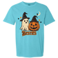 Halloween Besties - Comfort Colors - Heavyweight Unisex Tee - Blues
