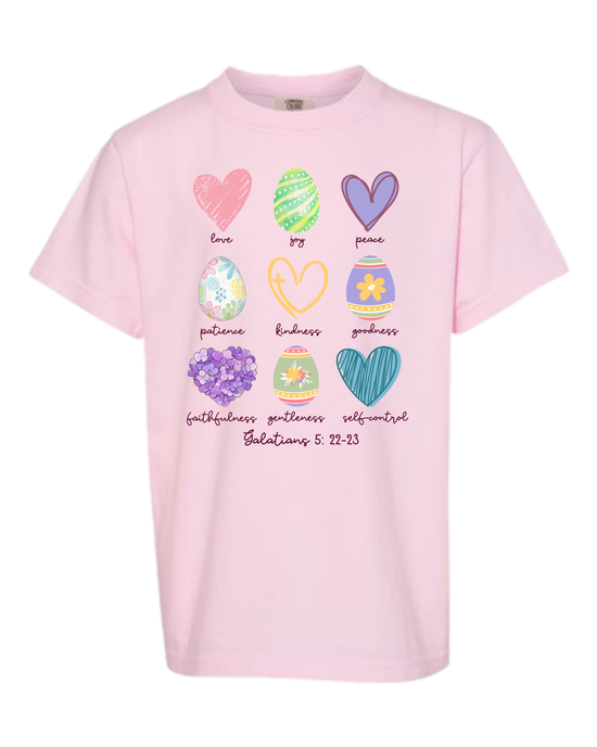 Galatians 5 - Easter - Comfort Colors - Heavyweight Youth Tee - Assorted Colors