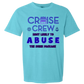 Cruise Crew Most Likely to Abuse the Drink Package - Comfort Colors - Heavyweight Unisex Tee - Blues