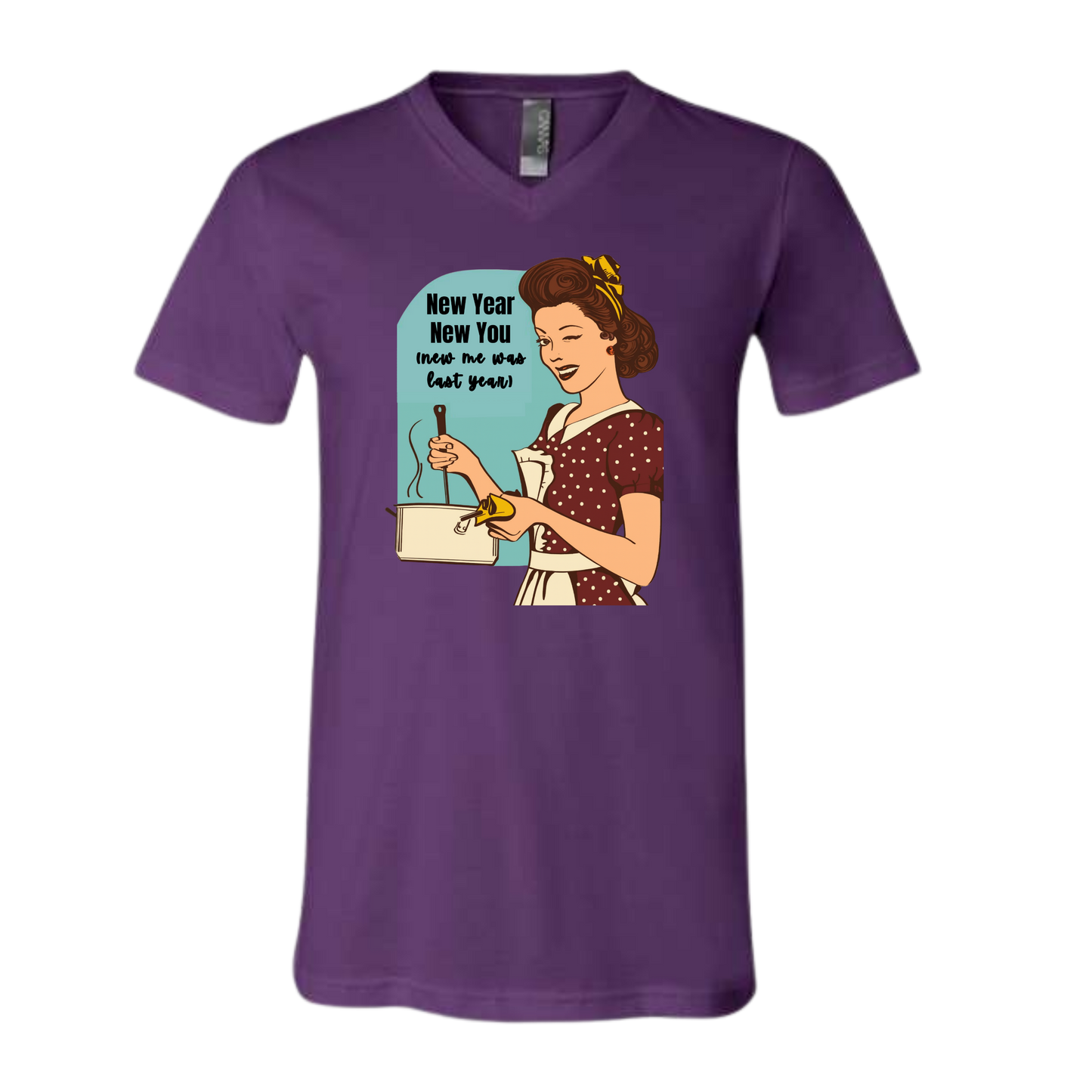 New Year New You - Bella+Canvas - Unisex V-Neck - Assorted Colors