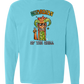 Guardian of The Chill - Comfort Colors - Heavyweight Long Sleeve Tee - Blues & Greens