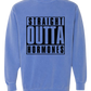 Straight Outta Hormones - Comfort Colors - Sweatshirt - Blues