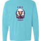 Free Bird - Comfort Colors - Heavyweight Long Sleeve Tee - Blues & Greens