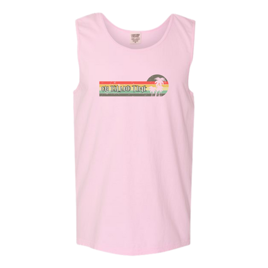 On Island Time - Comfort Colors - Unisex Tank - Assorted Colors