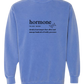 Hormone - Comfort Colors - Sweatshirt - Blues