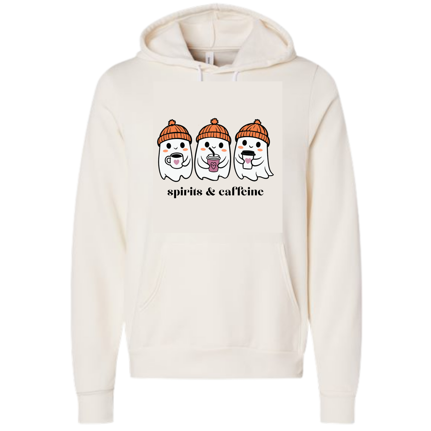 HP - Spirits & Caffeine - Sponge Fleece Hoodie - Greens, Neutrals