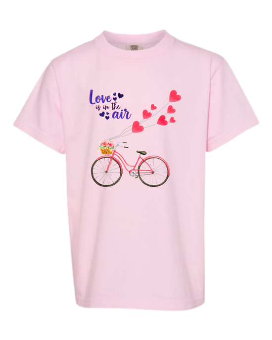 Love is in The Air - Comfort Colors - Heavyweight Youth Tee - Assorted Colors