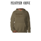 Hormone - Sponge Fleece Hoodie - Greens, Neutrals