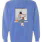 The Weather Outside is Frightful - Comfort Colors - Sweatshirt - Blues