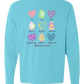 Galatians 5 - Easter - Comfort Colors - Heavyweight Long Sleeve Tee - Blues & Greens