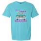 Get in Loser We're Playing Mahjong - Comfort Colors - Heavyweight Unisex Tee - Blues