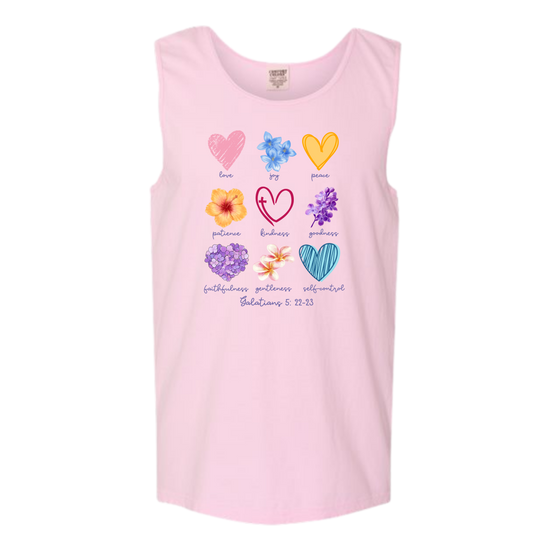 Galatians 5 - Spring - Comfort Colors - Unisex Tank - Assorted Colors