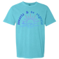 Sunsets & No Regrets - Comfort Colors - Heavyweight Unisex Tee - Blues