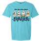 Sourdough Ghosties - Comfort Colors - Heavyweight Unisex Tee - Blues
