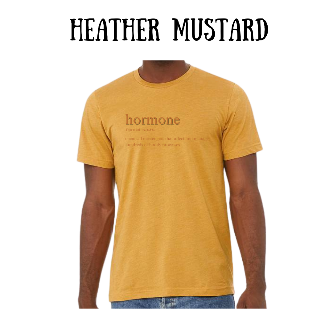 Hormone - Unisex Tee - Yellows, Oranges, Reds