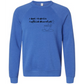 I don't rise & shine I caffeinate & coordinate - Sponge Fleece Raglan Sweatshirt - Blues, Greens, Purple, and Black