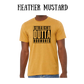 straight outta hormones - unisex tee - yellows, oranges, reds