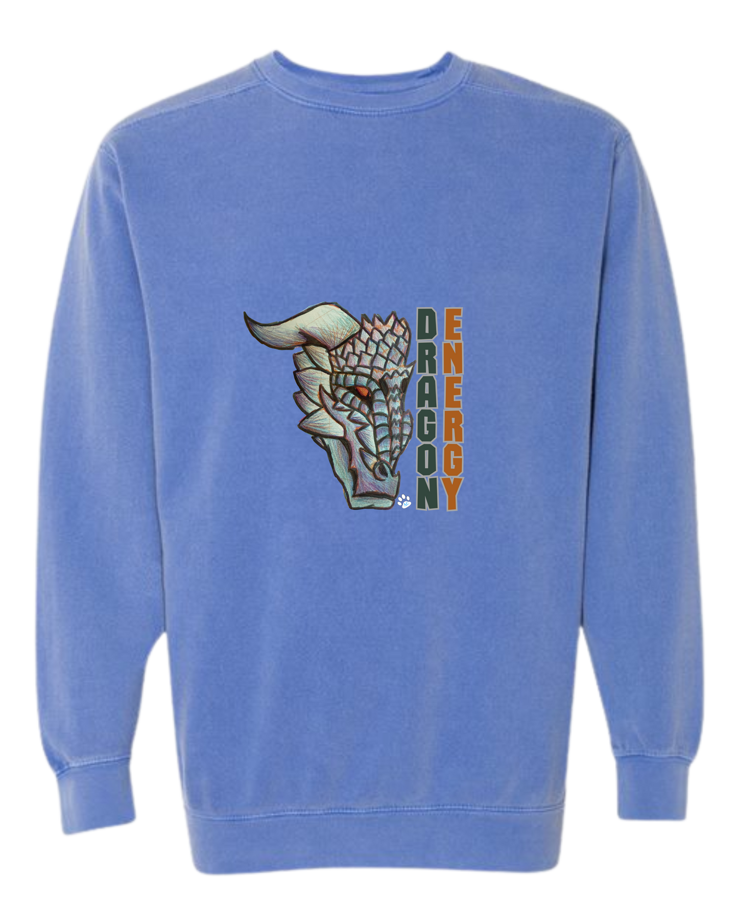 Dragon Energy - Comfort Colors - Sweatshirt - Blues