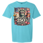 America's 250th Birthday - Comfort Colors - Heavyweight Unisex Tee - Blues