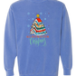 All Booked For Christmas - Comfort Colors - Sweatshirt - Blues