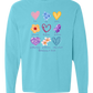 Galatians 5 - Spring - Comfort Colors - Heavyweight Long Sleeve Tee - Blues & Greens