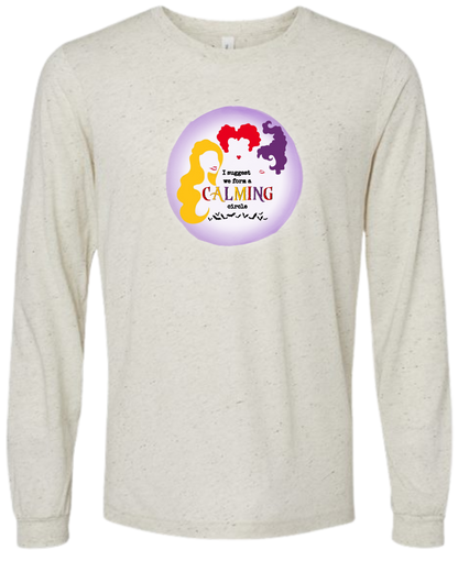 HP - Calming Circle - Unisex Long Sleeve - Neutral Colors