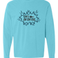 Own the Awkward - Comfort Colors - Heavyweight Long Sleeve Tee - Blues & Greens