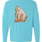 Muscle Bear - Comfort Colors - Heavyweight Long Sleeve Tee - Blues & Greens