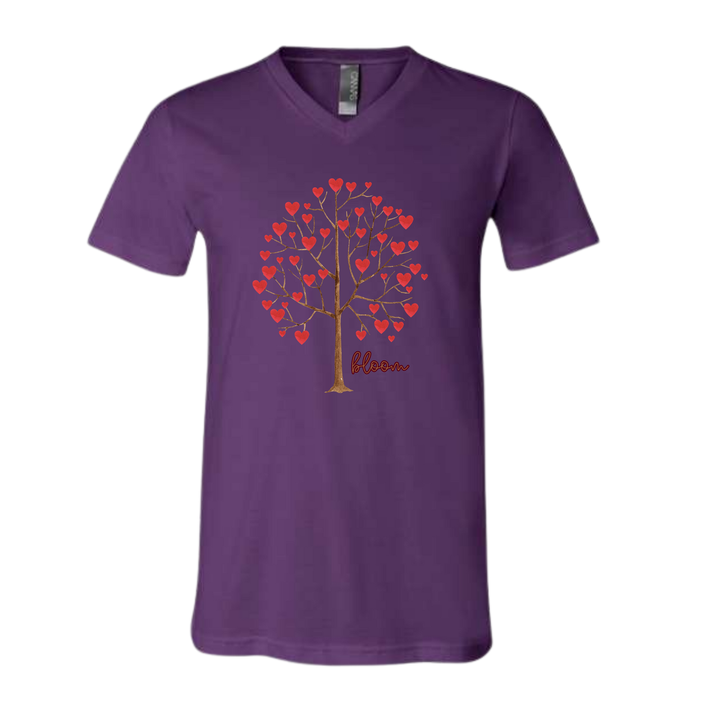 Bloom - Bella+Canvas - Unisex V-Neck - Assorted Colors