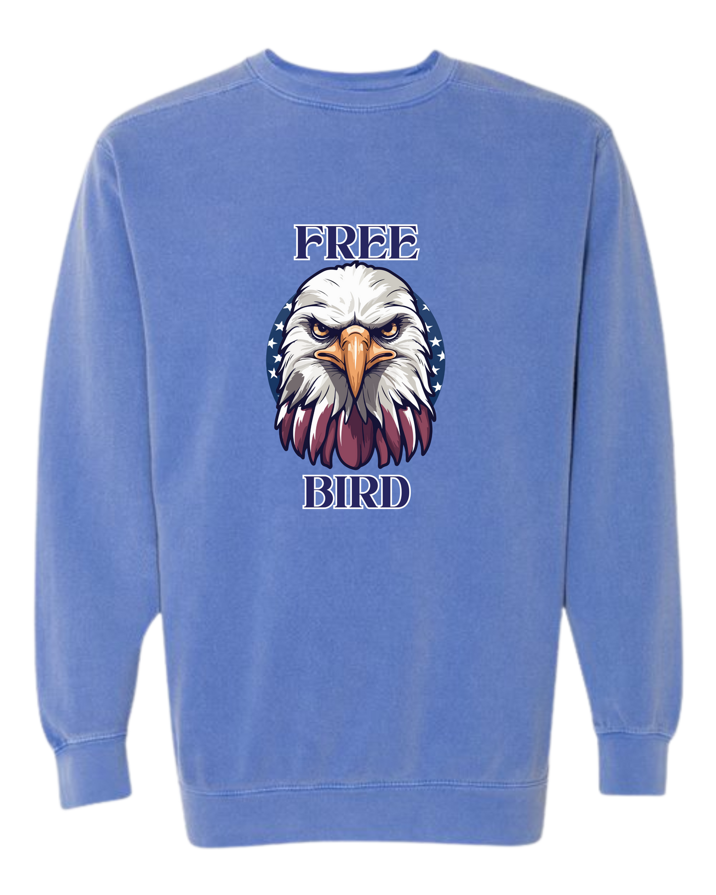 Free Bird - Comfort Colors - Sweatshirt - Blues