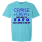 Cruise Crew Most Likely to FAFO Float Around & Find Out - Comfort Colors - Heavyweight Unisex Tee - Blues
