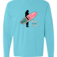 Mana in My Soul - Comfort Colors - Heavyweight Long Sleeve Tee - Blues & Greens