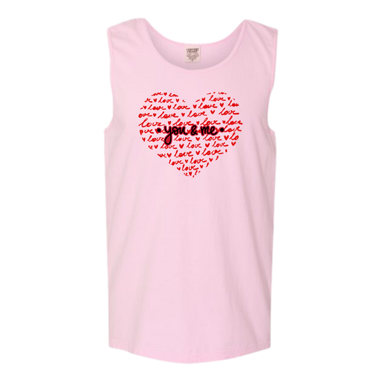 You & Me - Comfort Colors - Unisex Tank - Assorted Colors