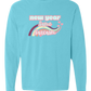New Year Same Sarcasm - Comfort Colors - Heavyweight Long Sleeve Tee - Blues & Greens