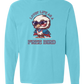 Lovin' Life as a Free Bird - Comfort Colors - Heavyweight Long Sleeve Tee - Blues & Greens