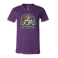 What Happens At The Campground - Bella+Canvas - Unisex V-Neck - Assorted Colors