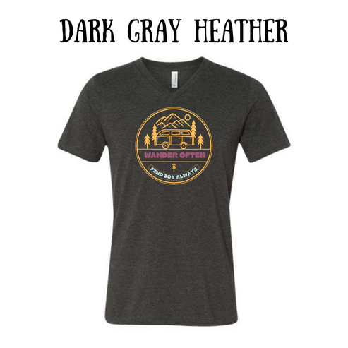 CP - Wander Often - Unisex V-Neck - Neutral Colors