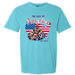 The Gulf of America - Comfort Colors - Heavyweight Unisex Tee - Blues