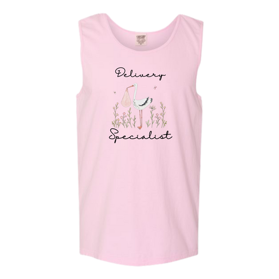 Delivery Specialist - Comfort Colors - Unisex Tank - Assorted Colors