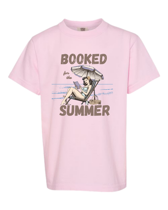 Booked for the Summer - Comfort Colors - Heavyweight Youth Tee - Assorted Colors
