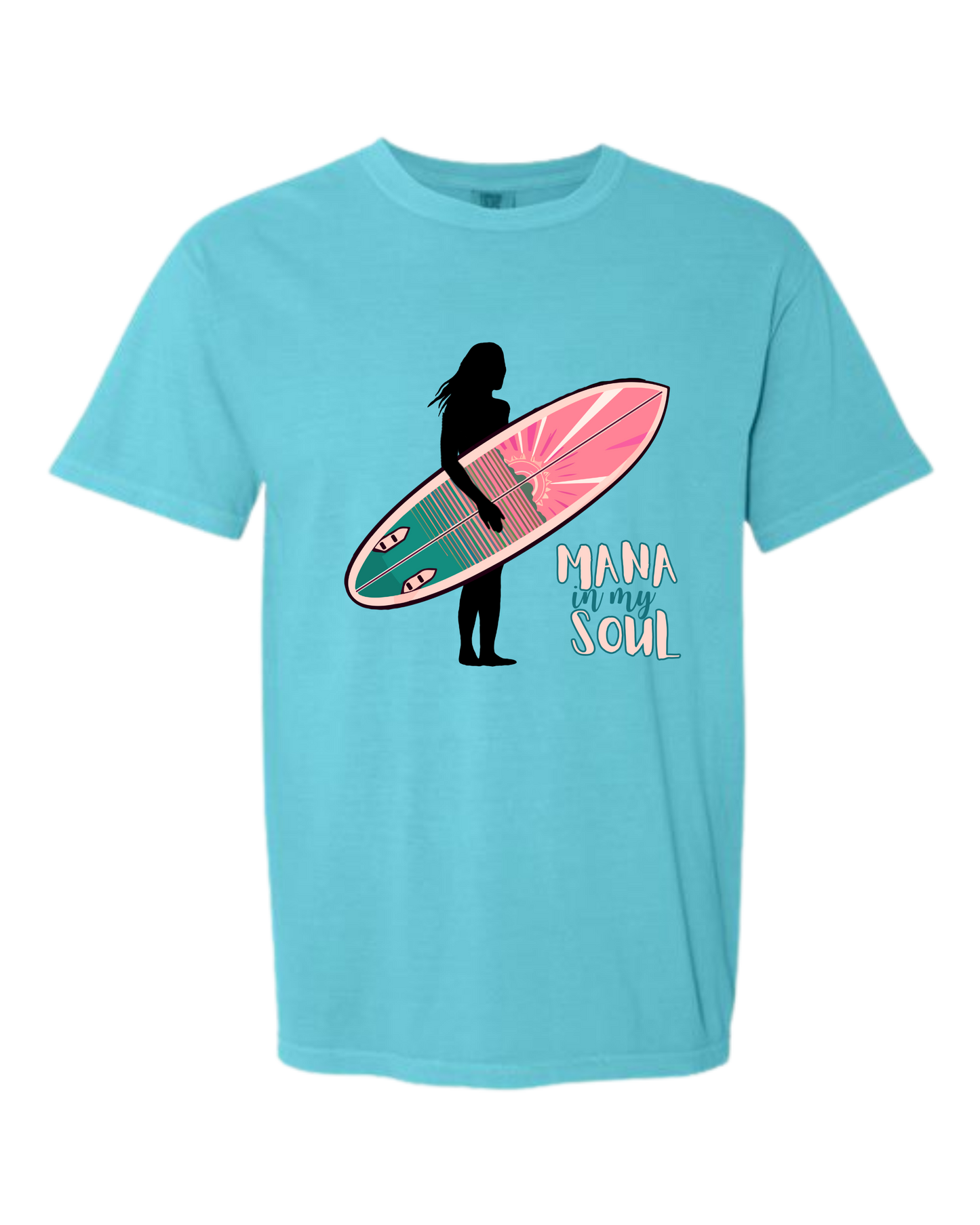 Mana in My Soul - Comfort Colors - Heavyweight Unisex Tee - Blues