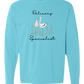 Delivery Specialist - Comfort Colors - Heavyweight Long Sleeve Tee - Blues & Greens