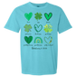 Galatians 5 - St Patrick's Day - Comfort Colors - Heavyweight Unisex Tee - Blues