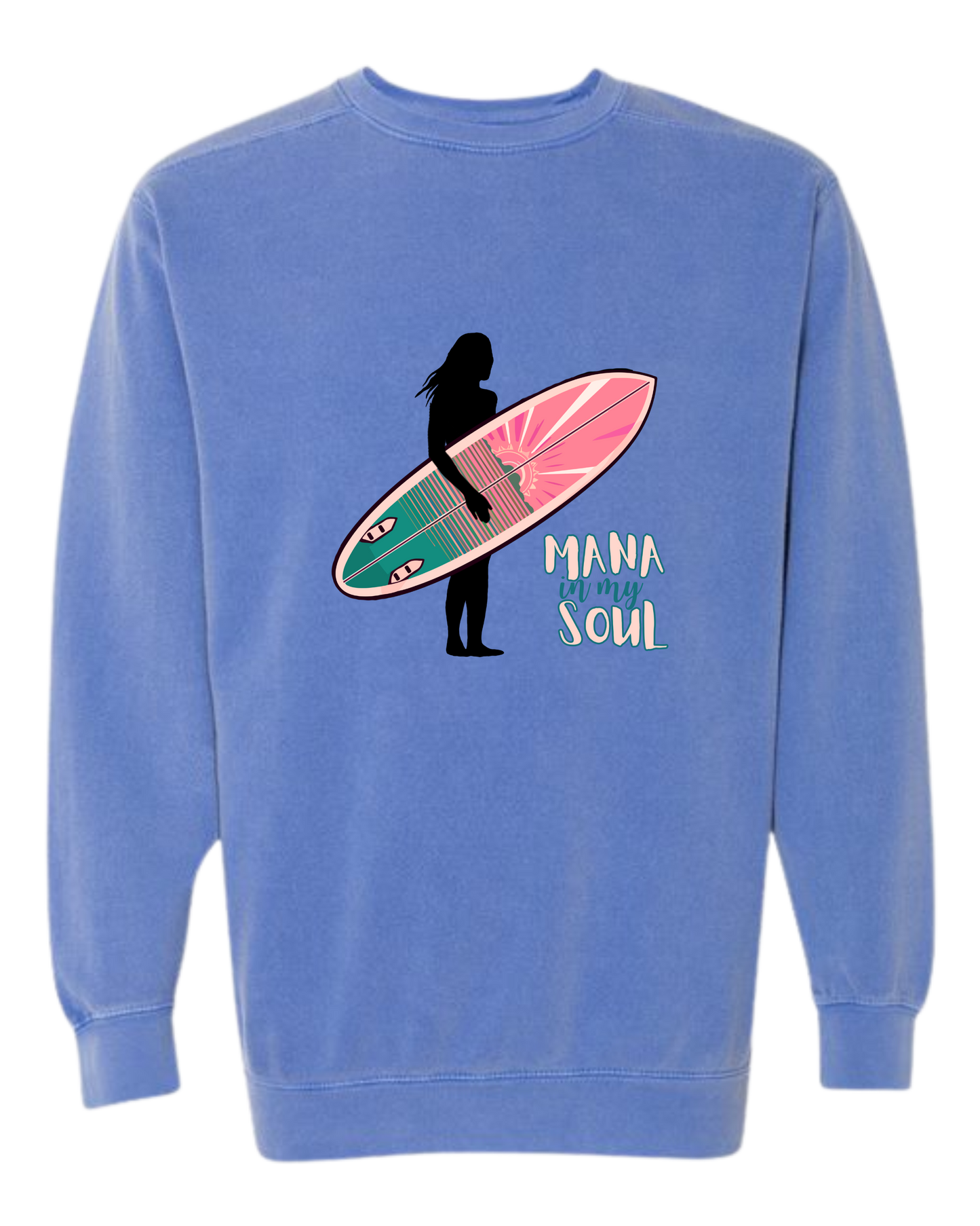 Mana in My Soul - Comfort Colors - Sweatshirt - Blues